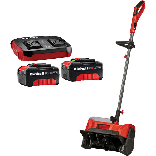 Ensemble pelle &agrave; neige sans fil 36 V avec batteries et chargeur, Largeur de 16" (40,64 cm) Air Extreme Inc.