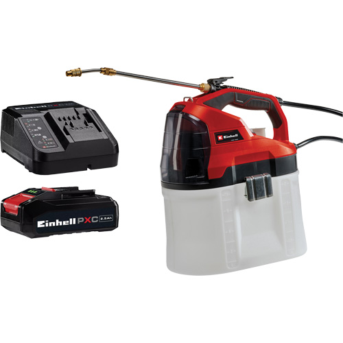 Pulv&eacute;risateur de produits chimiques sans fil 18V avec batterie 2,5 Ah et ensemble de d&eacute;part de chargeur, 253,6 oz (7,5 L) Air Extreme Inc.