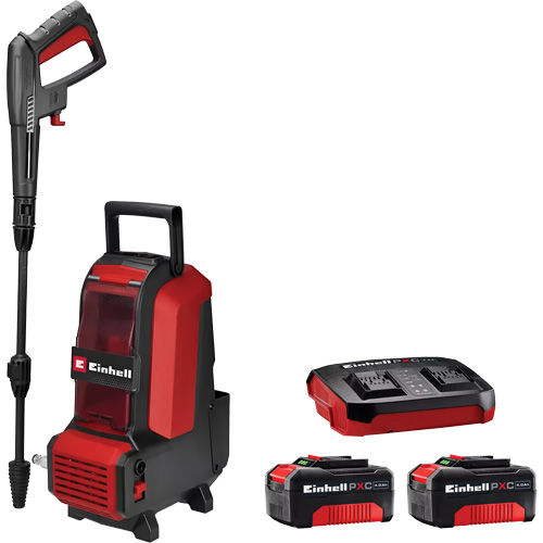 Laveuse &agrave; haute pression sans fil avec batterie 4 Ah PXC et ensemble de d&eacute;part de chargeur, &agrave; pile, 1522 psi, 1,23 gal./min Air Extreme Inc.