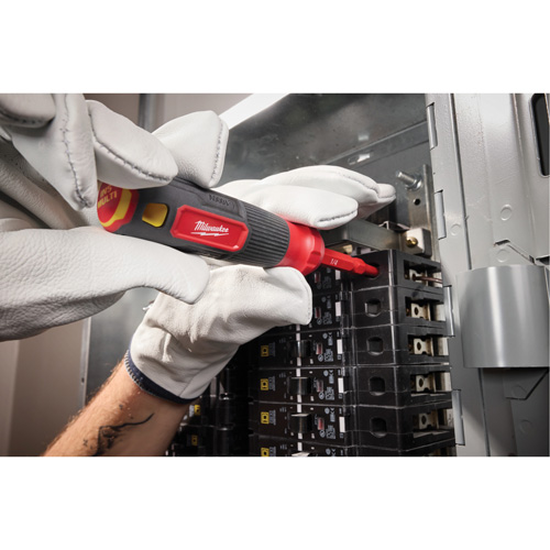 Tournevis &agrave; embouts interchangeables &agrave; tige articul&eacute;e isol&eacute; 1000 V, 2-en-1, 8-4/5" lo, Prise Coussin&eacute;e Air Extreme Inc.