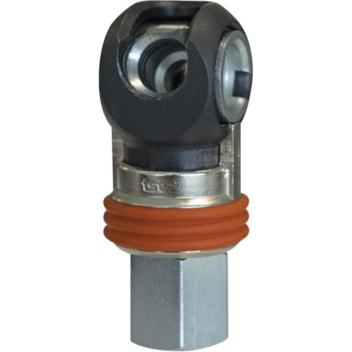 Raccord industriel rapide basculant TOPQUIK SC, Acier nickel&eacute;, 3/8", NPT femelle, 360 PSI Air Extreme Inc.