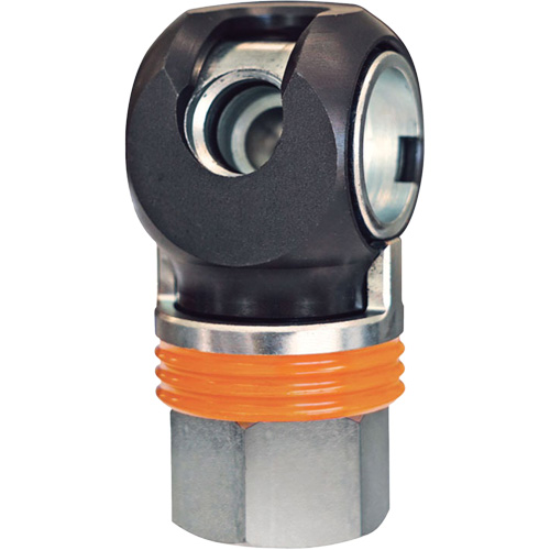Raccord industriel rapide TOPQUIK SC, Acier nickel&eacute;, 1/2", NPT femelle, 359 PSI Air Extreme Inc.