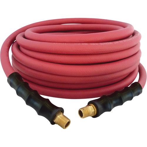 MAXPRO Rubber Hose, Air/Water, EPDM Rubber/Polyester, 3/8" dia. x 50', 300 psi, 1/4 NPT Air Extreme Inc.