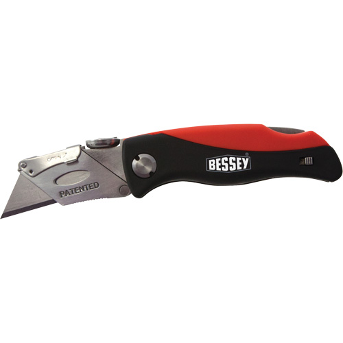 Couteau utilitaire pliant, 2-3/8" lame, poign&eacute;e en Plastique/Coussin&eacute;e Air Extreme Inc.