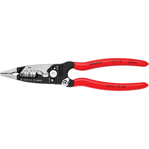 Forged Wire Stripper, 8" L, 10 - 20 AWG Air Extreme Inc.