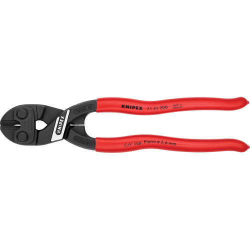 CoBolt&reg; High Leverage Compact Bolt Cutters with Notched Blade, 8" L, Center Cut Air Extreme Inc.