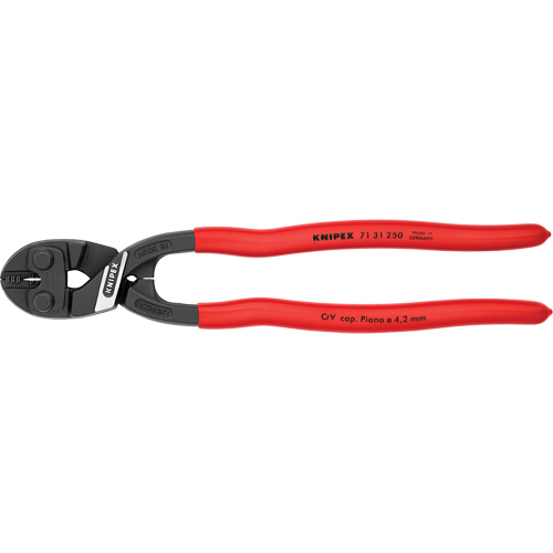 CoBolt&reg; High Leverage XL Compact Bolt Cutters with Notched Blade, 10" L, Center Cut Air Extreme Inc.
