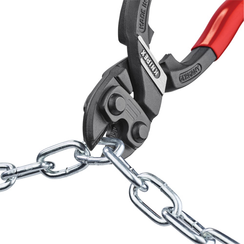 CoBolt&reg; High Leverage XL Compact Bolt Cutters with Notched Blade, 10" L, Center Cut Air Extreme Inc.