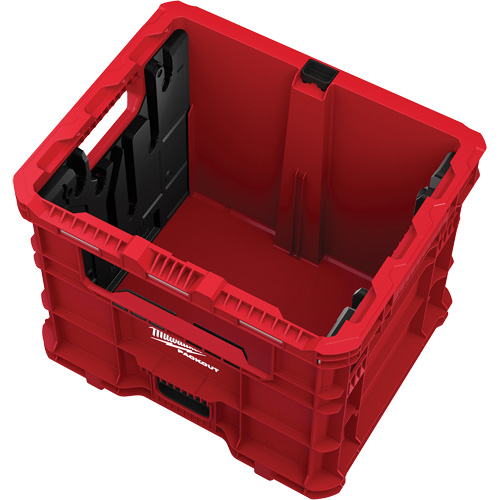 PACKOUT Wire Pulling XL Crate, 15-3/4" x 18-5/8" x 15", Black/Red Air Extreme Inc.