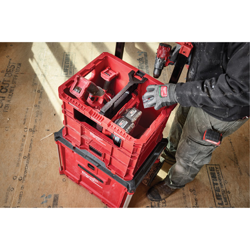 PACKOUT XL Crate, 15-3/4" x 18-5/8" x 15", Black/Red Air Extreme Inc.