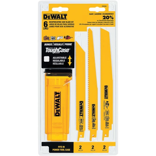 Bi-Metal Reciprocating Saw Blade Set with Telescoping Case Air Extreme Inc.