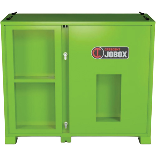 Armoire de rangement d'&eacute;PI sur place, Acier, Vert lime haute visibilit&eacute; Air Extreme Inc.