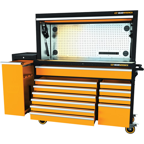 Jeu d'outils pour maître m&eacute;canicien MEGAMOD dans des plateaux en mousse modulaire de premi&egrave;re qualit&eacute; avec rangement pour les outils et l&eacute;quipement datelier, 1331 morcea Air Extreme Inc.