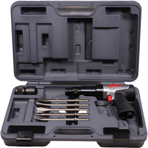 Marteau pneumatique robuste avec burins, 21,8 pi³/min, 1/4" NPT, 2600 coups/min, 3/4" x 3-3/4" (19,05 mm x 95,25 mm) Air Extreme Inc.