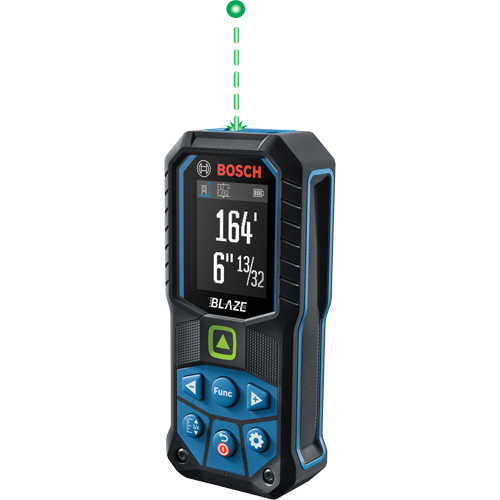 BLAZE Green Beam Laser Measure, 0' - 165' (0 m - 50.2 m) Range, Digital (Electronic) Air Extreme Inc.