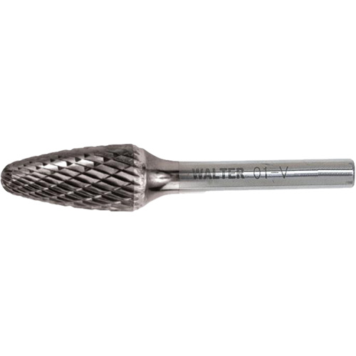 Fraise ogive en carbure, SA, 1/2" dia. Air Extreme Inc.