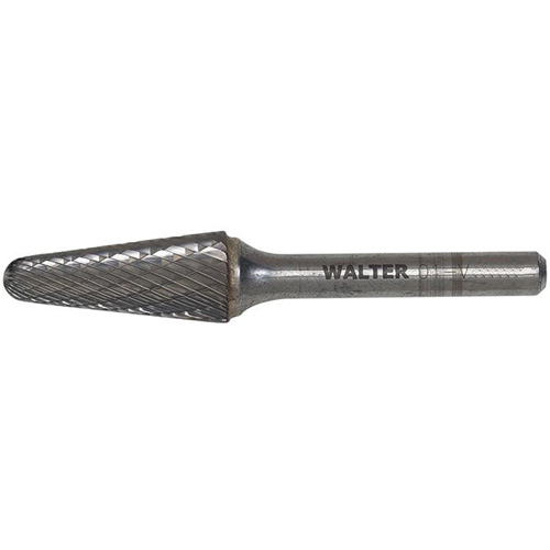 Double Cut Cone Carbide Burr, 1/2" Dia., 1/4" Shank, 1-1/8" Depth of Cut Air Extreme Inc.