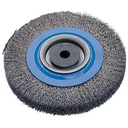Brosses rotatives &agrave; fils torsad&eacute;s d'&eacute;tabli, 6" dia., Fils 0,0118", Arbre 1/2" - 1-1/4" Air Extreme Inc.