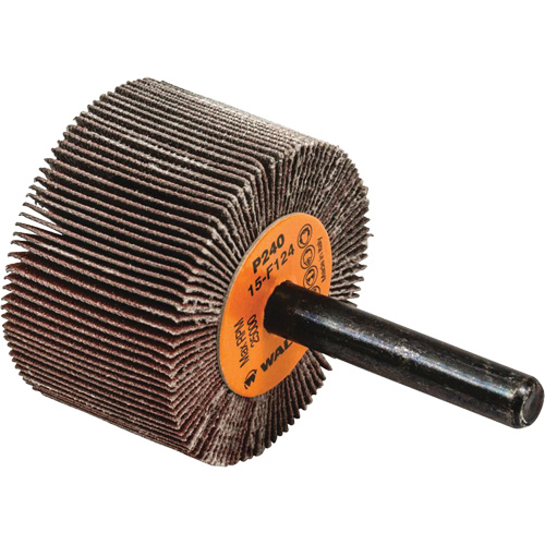 Flap Wheels-Coolcut Flap Wheels, Aluminum Oxide, 240 Grit, 1-1/2" x 1" x 1/4" Air Extreme Inc.