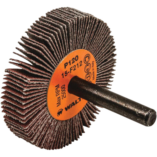 Flap Wheels-Coolcut Flap Wheels, Aluminum Oxide, 120 Grit, 2" x 3/8" x 1/4" Air Extreme Inc.