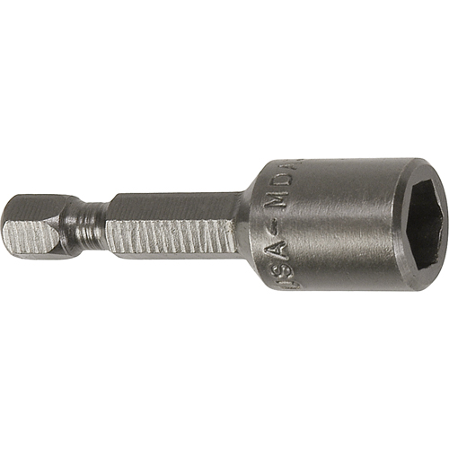 Nutsetter For Metric Sheet Metal Screws, 10 mm Tip, 1/4" Drive, 44.5 mm L, Magnetic Air Extreme Inc.