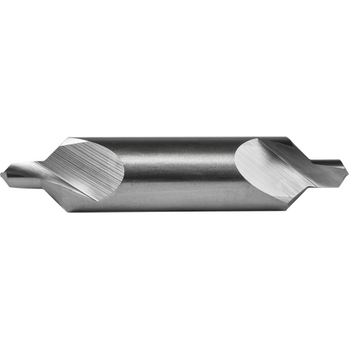 Foret &agrave; centrer et fraise combin&eacute;s, #3, Petit diam&egrave;tre de 0,1094", Grand diam&egrave;tre de 1/4", Acier rapide Air Extreme Inc.