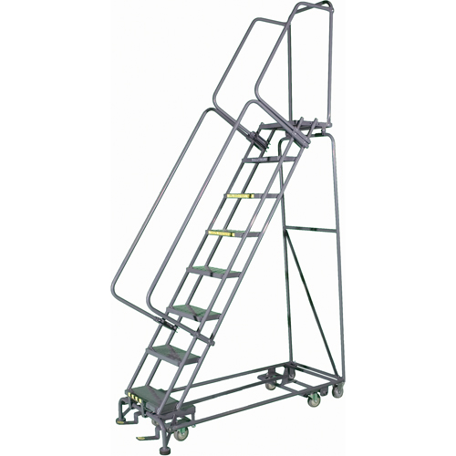 &eacute;chelles multidirectionelles, 10 marches, Largeur de la marche 24", Hauteur de la plateforme 100", Acier Air Extreme Inc.