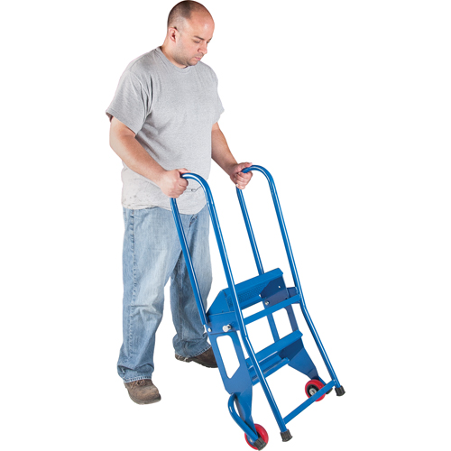 &eacute;chelle pliante portative, 2 marches, Perfor&eacute;, Hauteur 20" Air Extreme Inc.