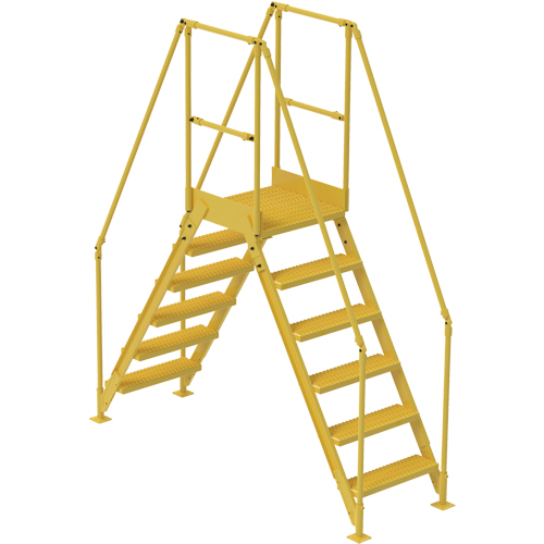 Crossover Ladder, 92" Overall Span, 60" H x 24" D, 24" Step Width Air Extreme Inc.
