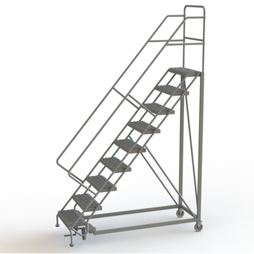 &eacute;chelles en angle de s&eacute;curit&eacute;, 9 marches, Stri&eacute;, Inclinaison 50°, Hauteur 90" Air Extreme Inc.