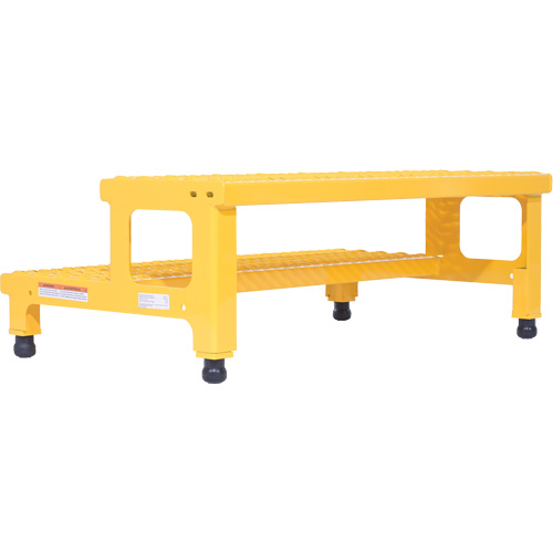 Adjustable Step-Mate Stand, 2 Step(s), 36-3/16" W x 22-7/8" L x 15-1/4" H, 500 lbs. Capacity Air Extreme Inc.