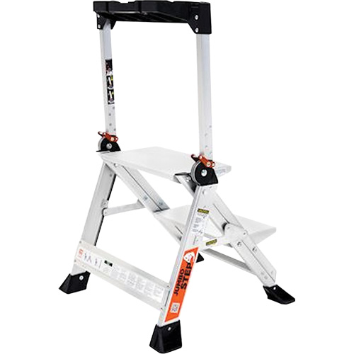 Jumbo Step Ladder, 1.5', Aluminum, 375 lbs. Capacity, Type 1AA Air Extreme Inc.