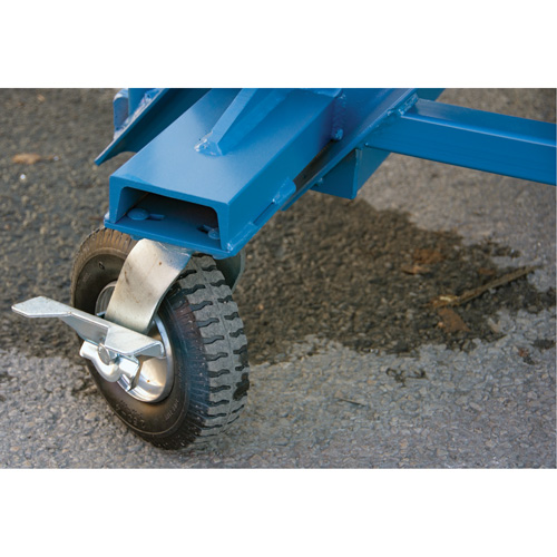 Snow Ladder, Steel, 10 Steps, 99" H, 85-1/2" D, 48" Step, Serrated Air Extreme Inc.