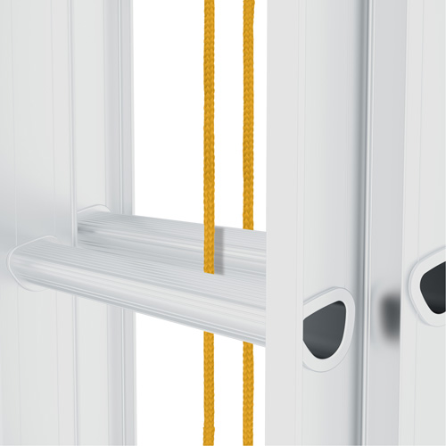 Jobsite Series Extension Ladder, 250 lbs. Cap., 28' H, Grade 3 Air Extreme Inc.