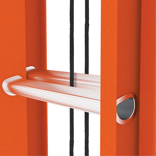 BuildMan&reg; Extension Ladder, 300 lbs. Cap., 40' H, Grade 1A Air Extreme Inc.