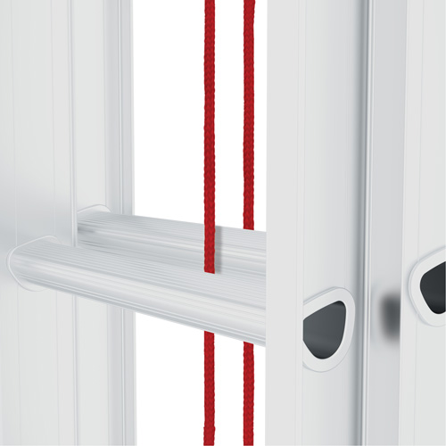 Jobsite Series Extension Ladder, 200 lbs. Cap., 20' H, Grade 3 Air Extreme Inc.