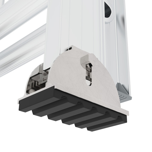 Jobsite Series Extension Ladder, 225 lbs. Cap., 28' H, Grade 2 Air Extreme Inc.