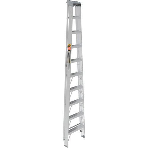 Step Ladder, 10', Aluminum, 225 lbs. Capacity, Type 2 Air Extreme Inc.