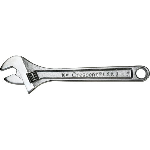 Cl&eacute;s &agrave; molette Crescent, 8" lo, la max. 1-1/8", Chrome Air Extreme Inc.