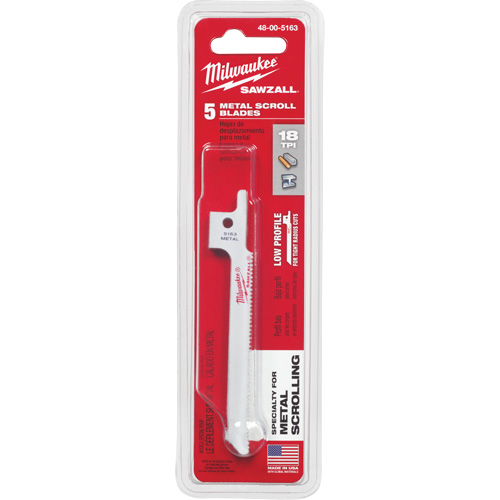 Lame de scie alternative Sawzall, Bim&eacute;tal, 18 Dents par pouce, 3-5/8" lo x 5/16" la Air Extreme Inc.
