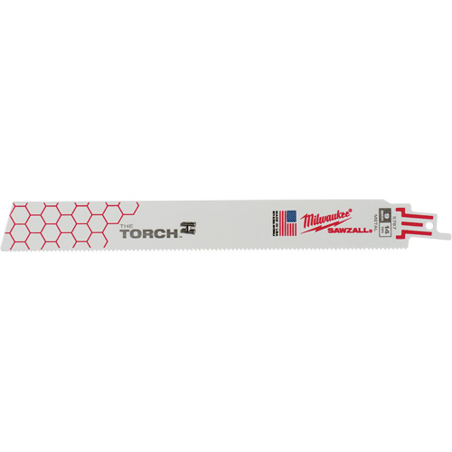 The Torch Sawzall&reg; Blades, Bi-Metal, 14 TPI, 9" L x 1" W Air Extreme Inc.