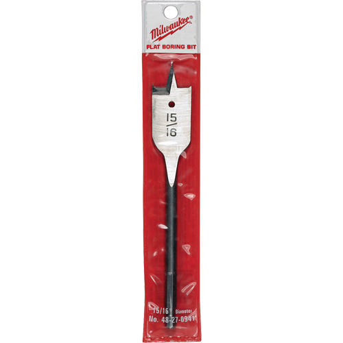 Flat Boring Bit, 15/16" Diameter, 1/4" Hex Shank, 6-1/8" Length Air Extreme Inc.