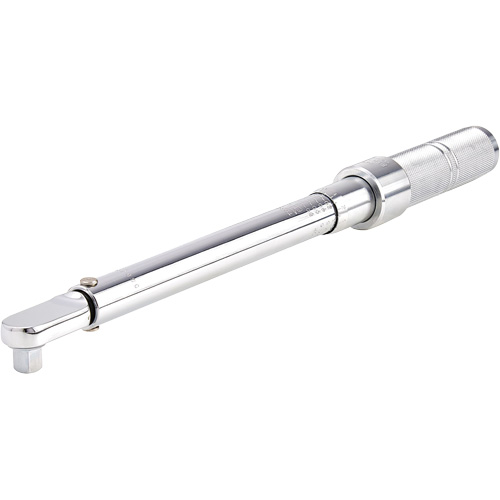 Fixed Head Micrometer Torque Wrench, Click, 3/8" Square Drive, 16-80 ft-lbs. Air Extreme Inc.