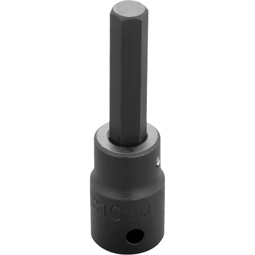Embout &agrave; ins&eacute;rer, Hexagonale, 10 mm x 3-1/4" lo, Prise 1/2" Air Extreme Inc.