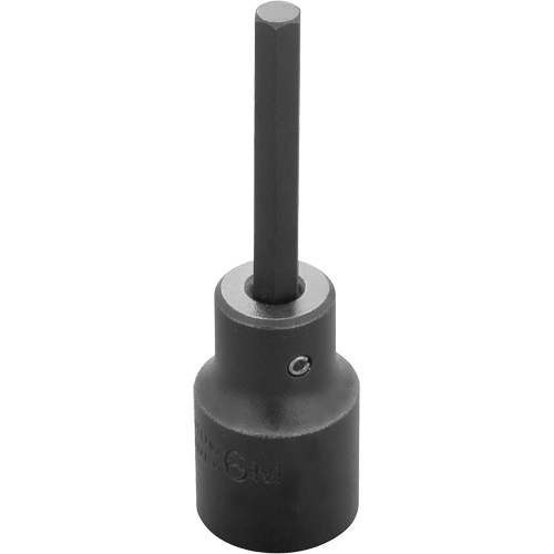 Embout &agrave; ins&eacute;rer, Hexagonale, 6 mm x 3-1/4" lo, Prise 1/2" Air Extreme Inc.