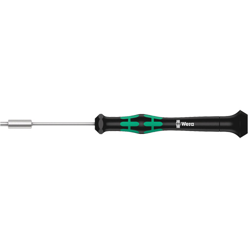 Micro-tournevis pour embouts, 2,0 mm prise, 6-3/16" lo, Non magn&eacute;tique Air Extreme Inc.