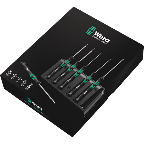 Micro Series Screwdriver Set with Rack, 6 Pcs. Air Extreme Inc.