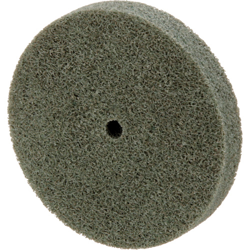 Meule homog&egrave;ne &agrave; faible densit&eacute; de s&eacute;rie 500 Standard Abrasives, 3" x 1/2", Arbre de 1/4", Grain de Moyen, Oxyde d'aluminium Air Extreme Inc.
