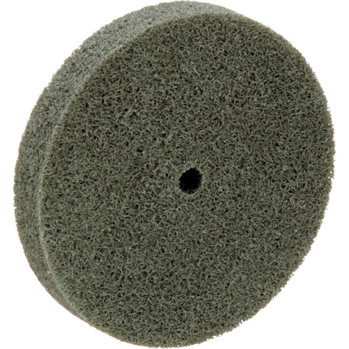Meule homog&egrave;ne &agrave; faible densit&eacute; de s&eacute;rie 500 Standard Abrasives, 3" x 1/2", Arbre de 1/4", Grain de Moyen, Oxyde d'aluminium Air Extreme Inc.