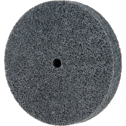 Meule homog&egrave;ne &agrave; faible densit&eacute; de s&eacute;rie 500 Standard Abrasives, 3" x 1/2", Arbre de 1/4", Grain de Fin, Carbure de silicium Air Extreme Inc.